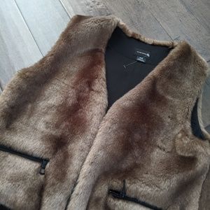 Club Monaco fuzzy vest